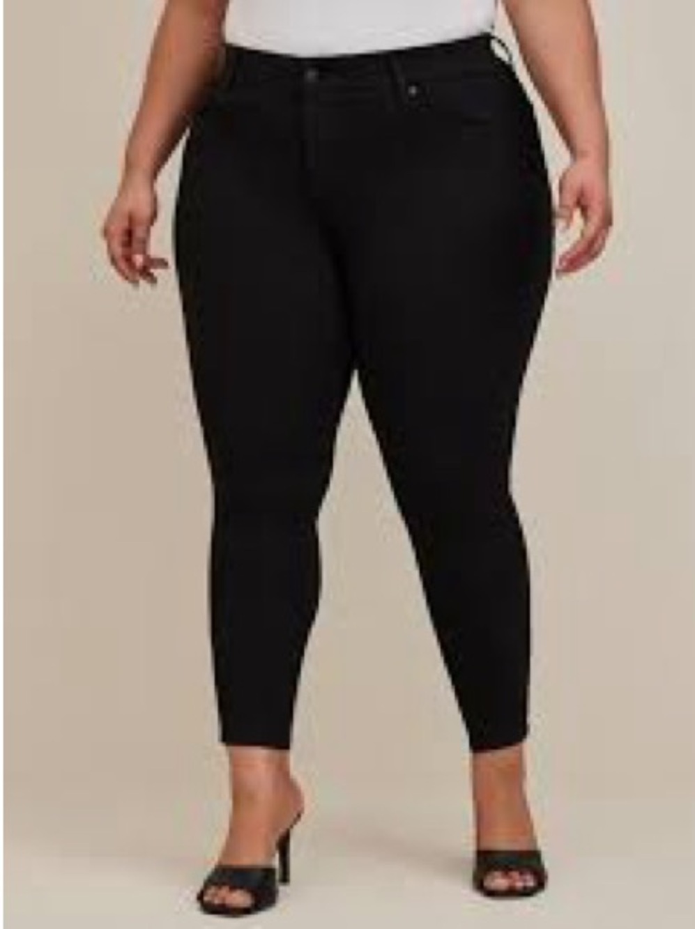 Torrid premium sky high skinny black jeans